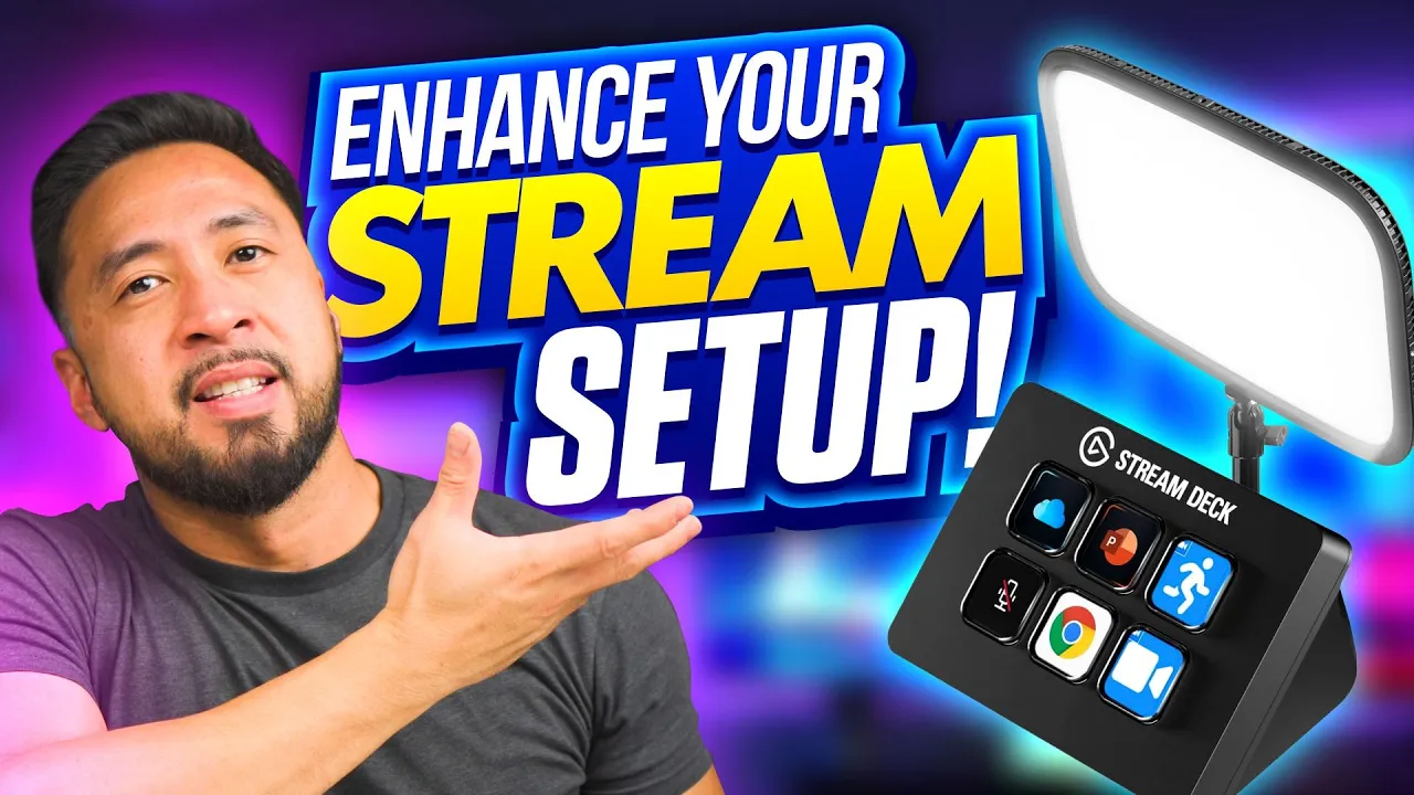 Elgato Stream Deck Mini and Key Light Unboxing Review